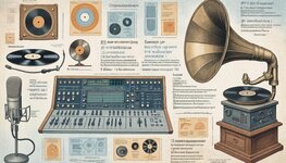 Evolution of Sound Recording: From Mechanical Needle to Digital Converters